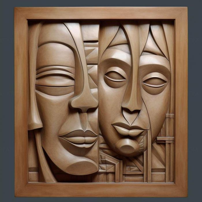 نموذج ثلاثي الأبعاد لآلة CNC 3D Art 